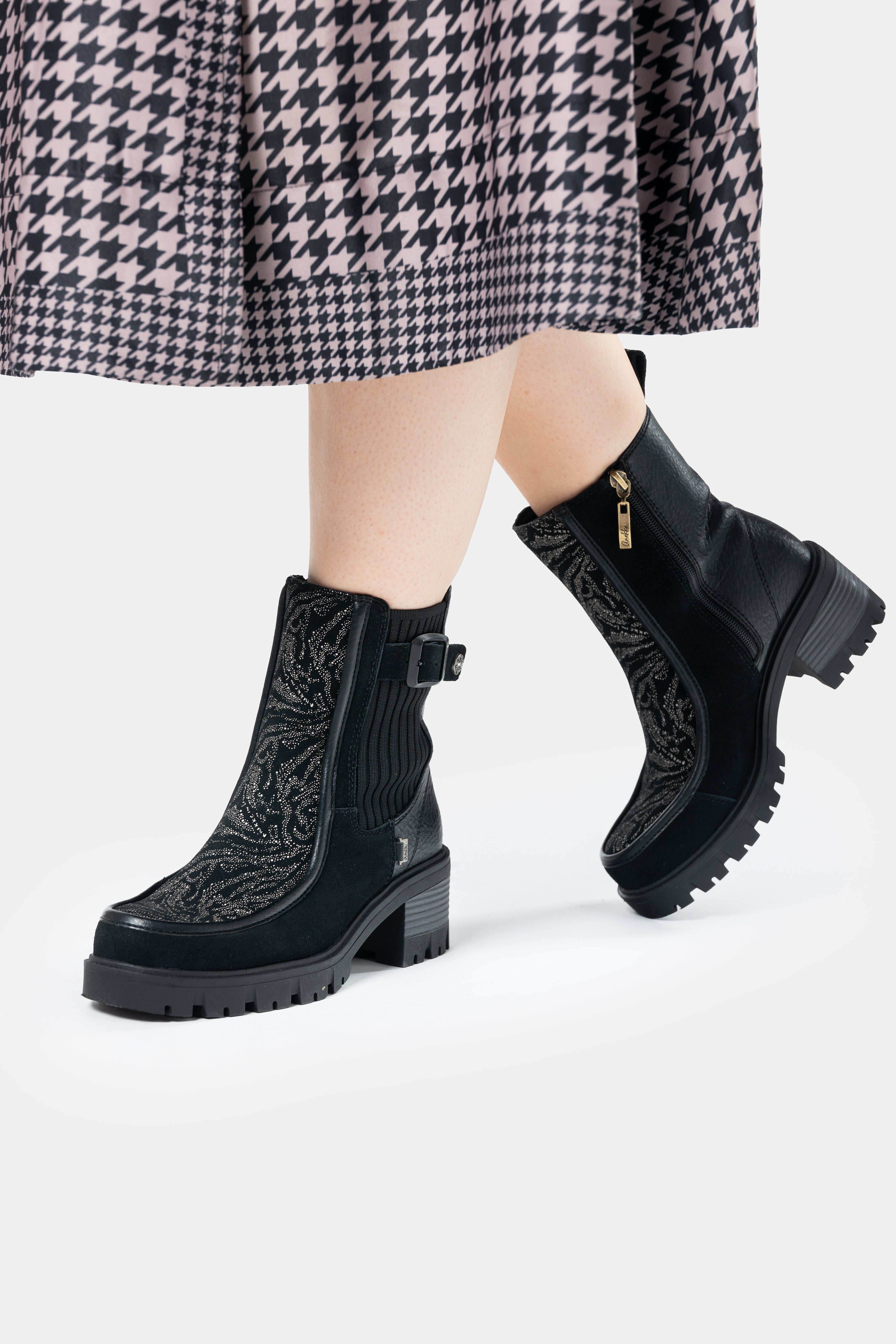Booties schwarz Boutique