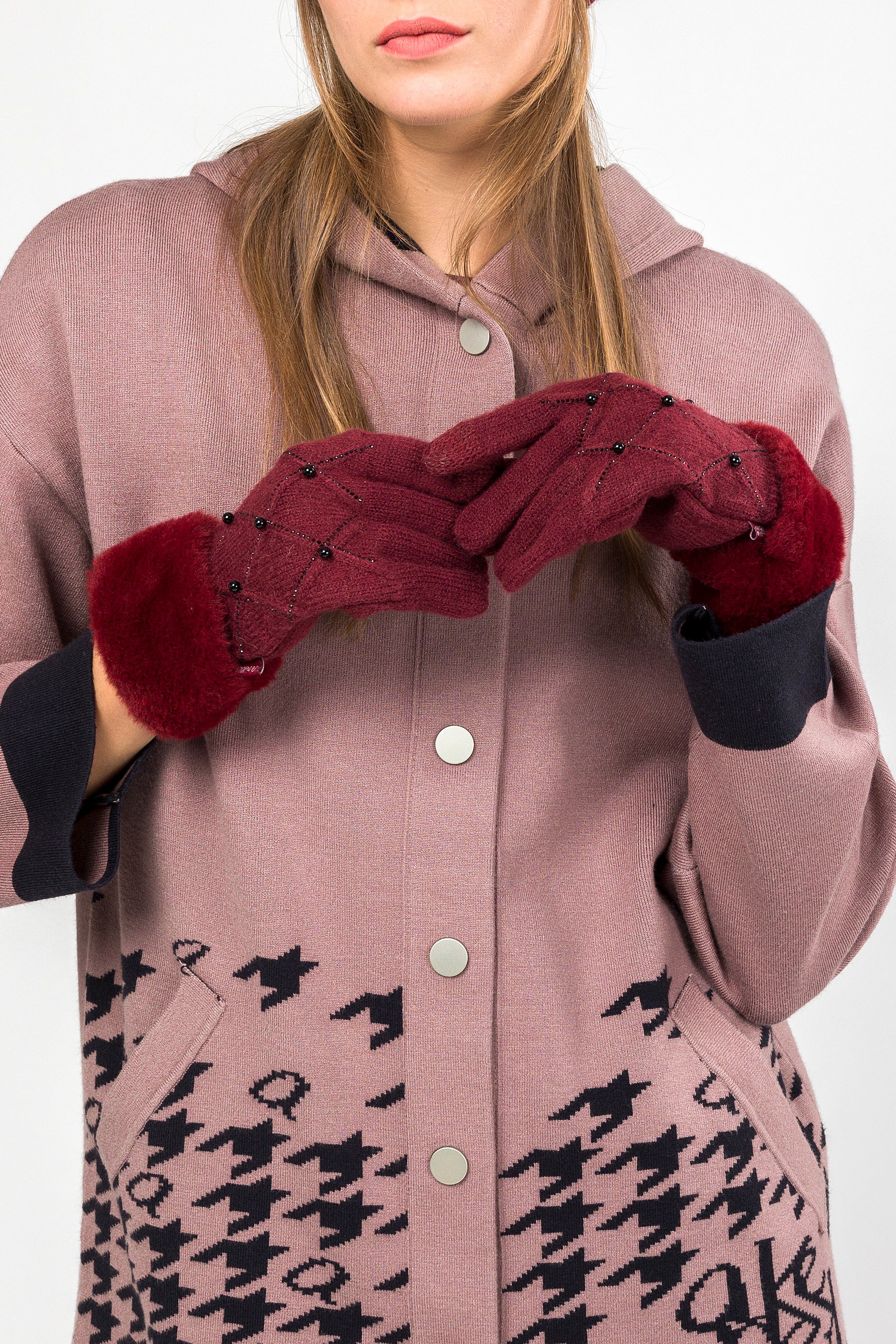Strickhandschuhe Mademoiselle
