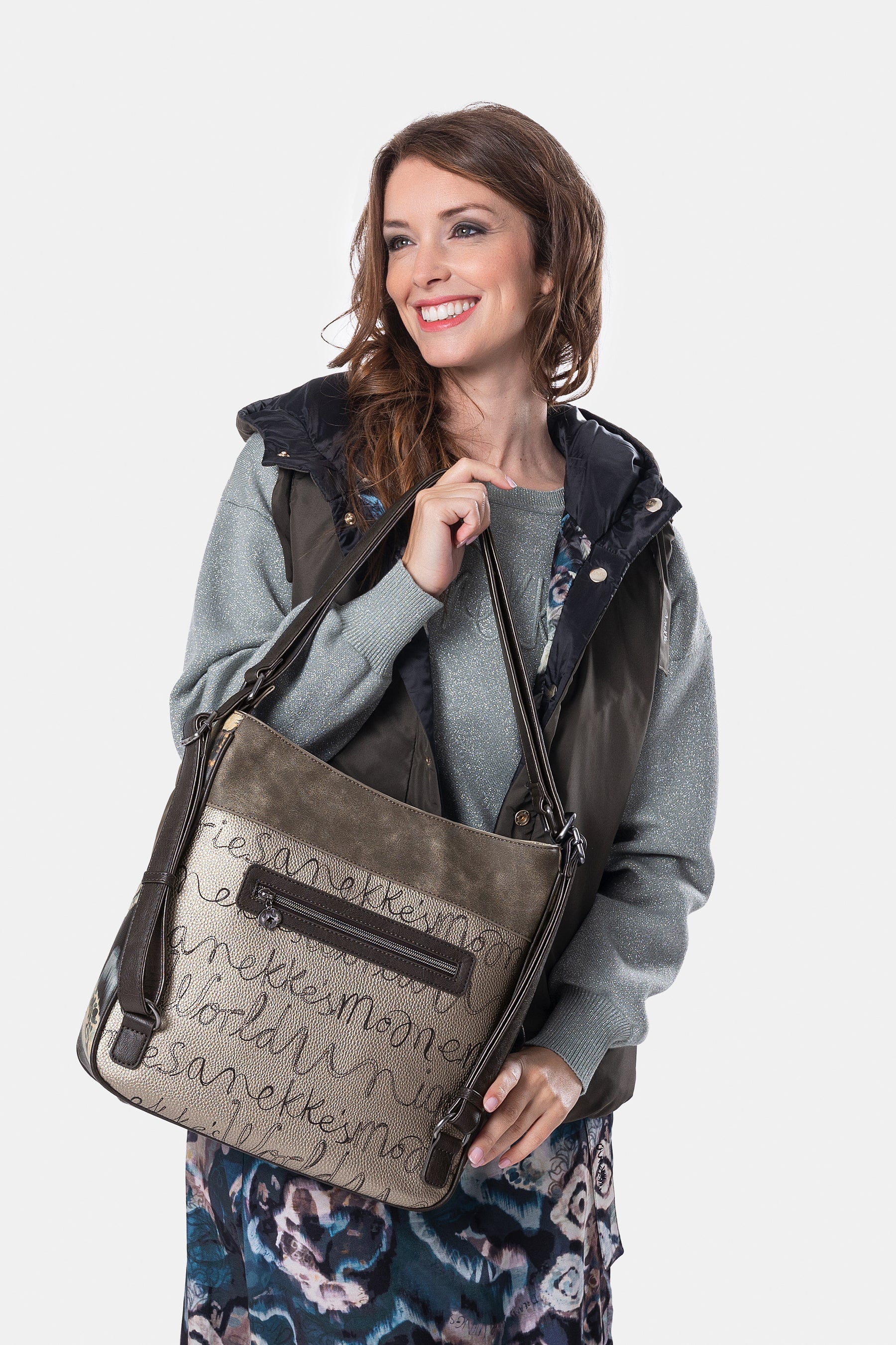 Tasche umwandelbar in Rucksack Real