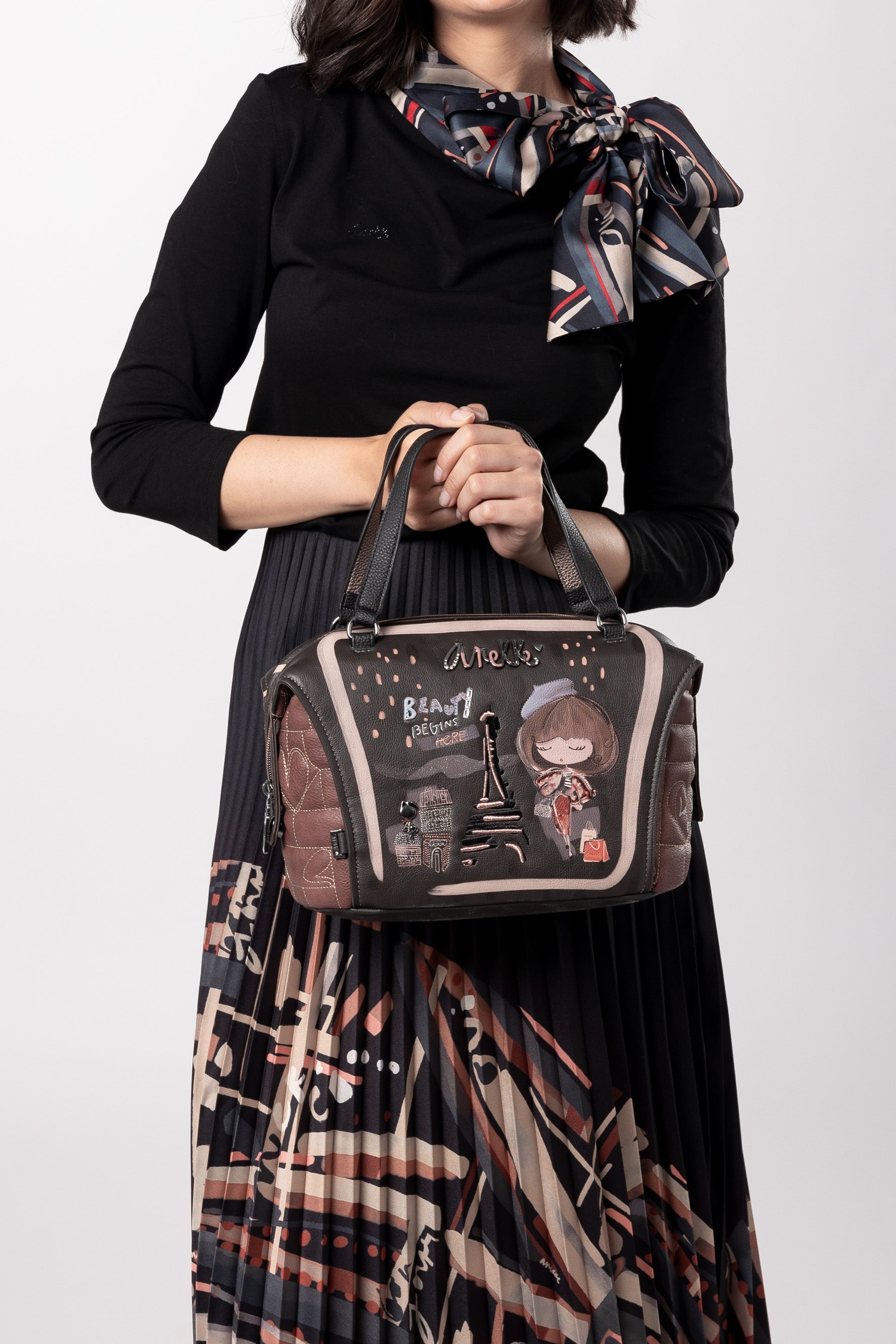 Handtasche mit Umhängeriemen Mademoiselle