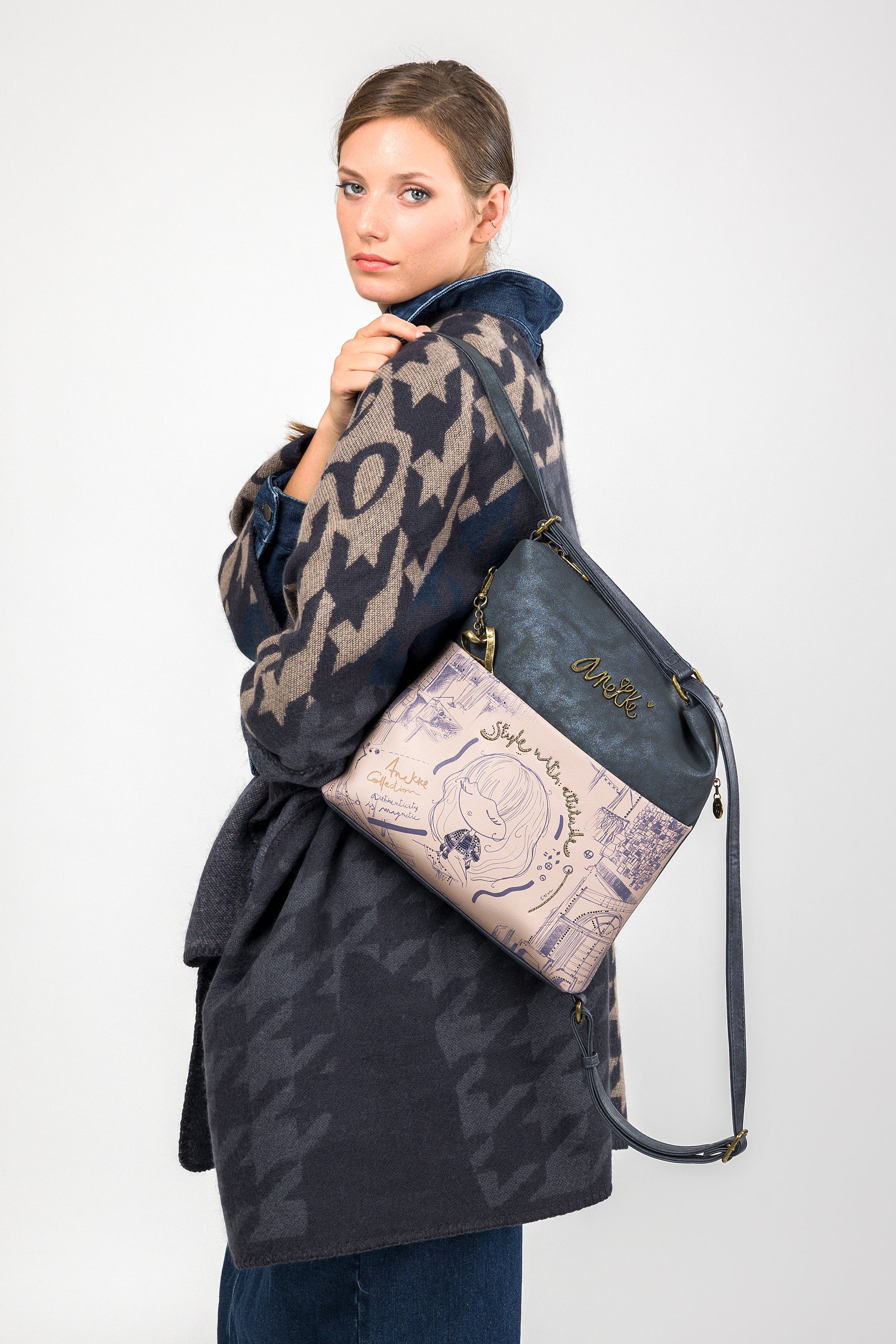 Tasche umwandelbar in Rucksack Studio