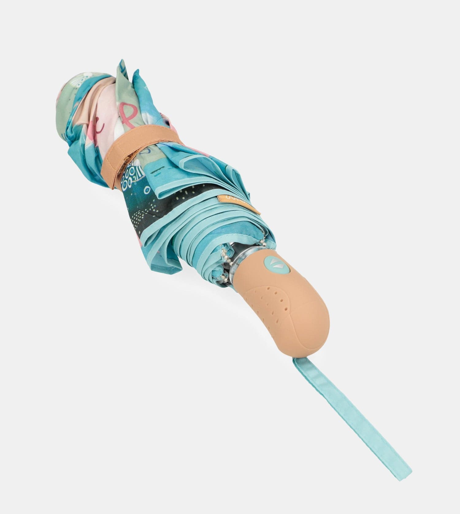 Mediterraner Automatik-Taschenschirm