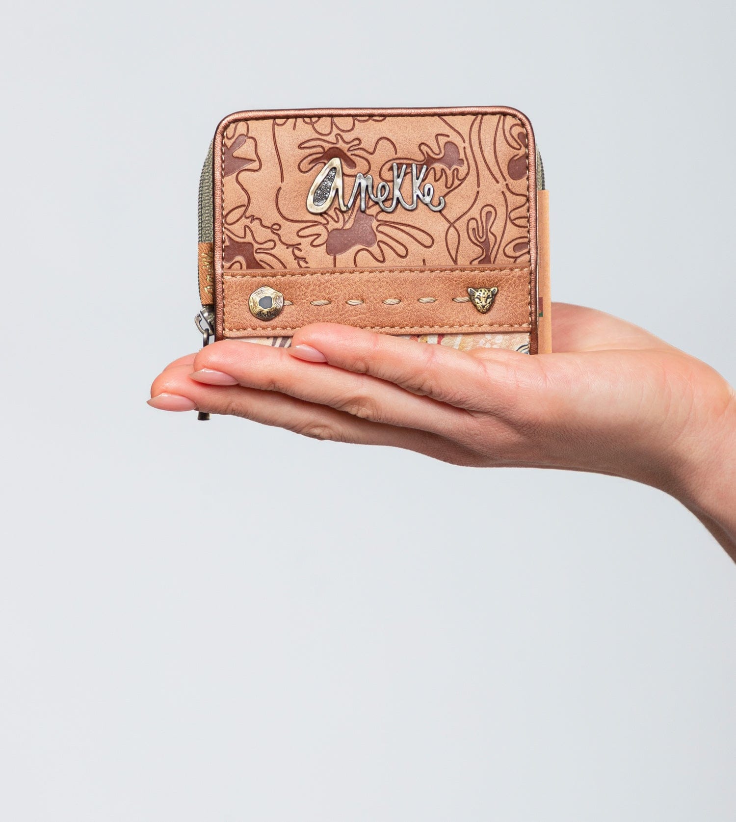 Kleines RFID-Portemonnaie Butterfly