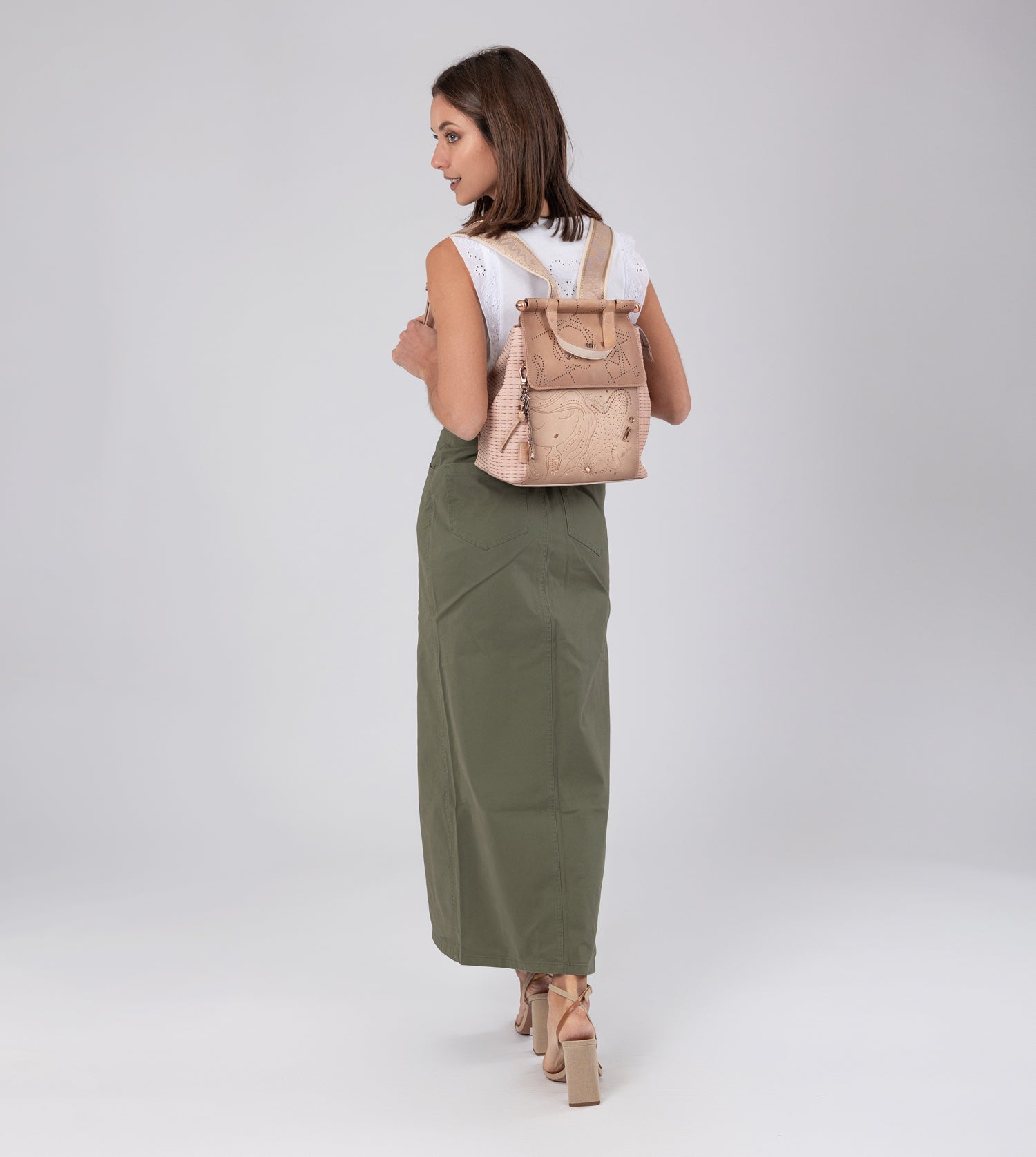 Rucksack „Studio Nude“ mit Überschlag